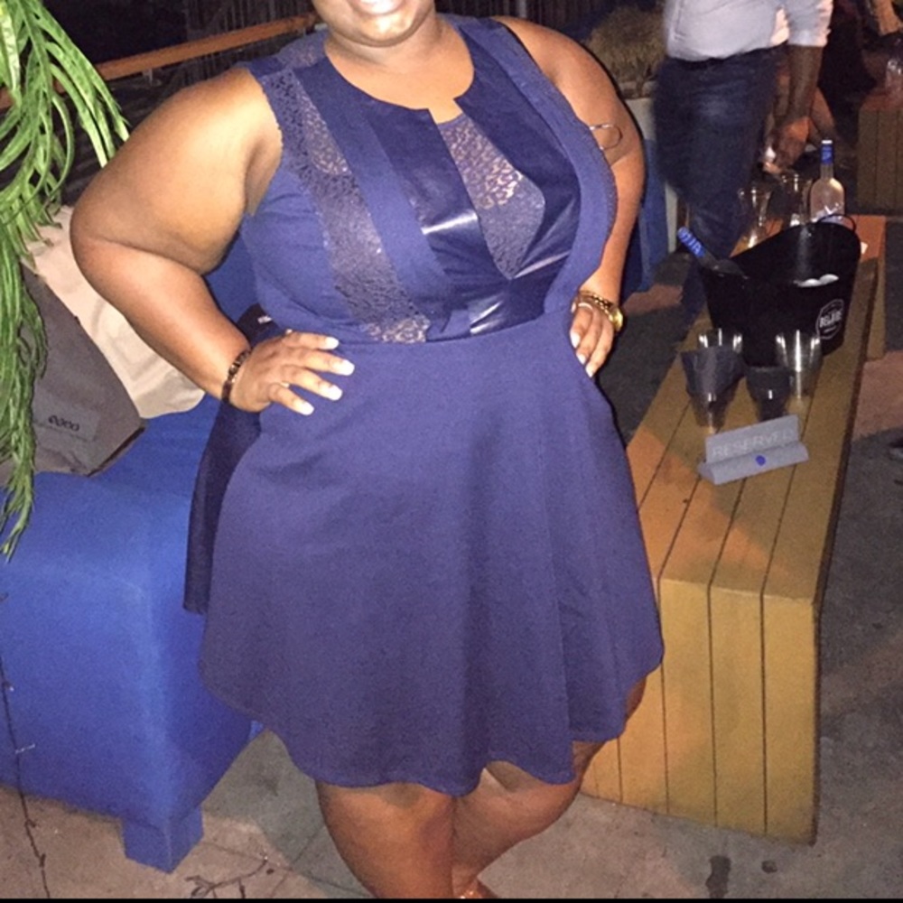 Navy Blue Dress